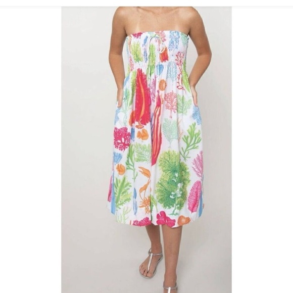 Gretchen Scott‎ Designs NWT One Size Haight Ashbury Skirt/Dress Sea Sway Brights - Picture 3 of 10